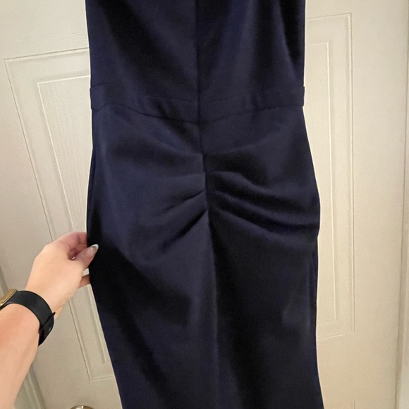 Beautiful formal navy blue dress. - Picture 5 of 6